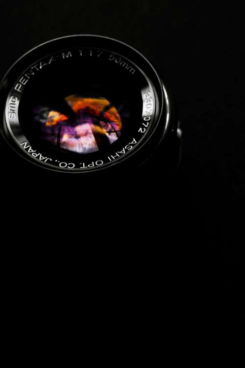 camera optics lens photography black