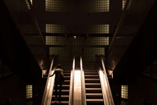 architecture building infrastructure escalator establishment