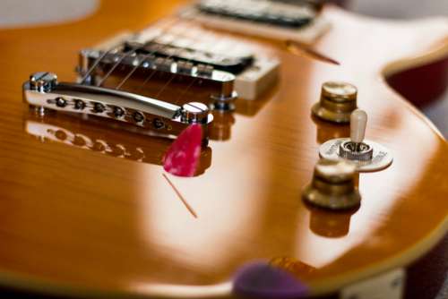 les paul guitar music instrument string