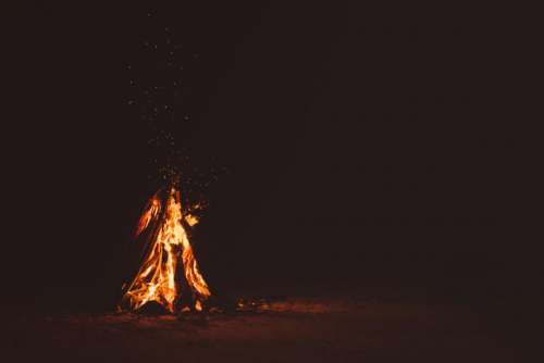 fire flame burn bonfire campfire