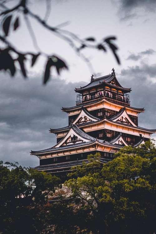 architecture building infrastructure design hiroshima castle