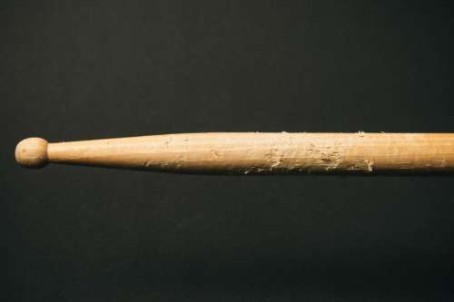 dark wood drum stick