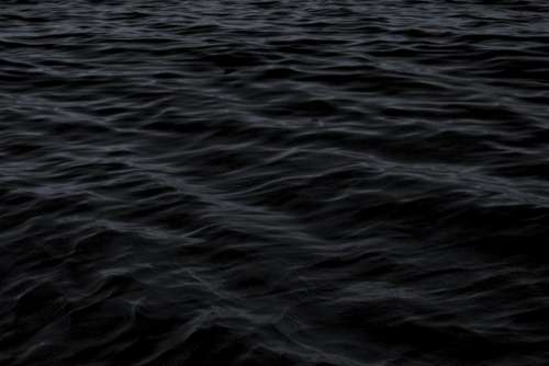 sea ocean dark water wave