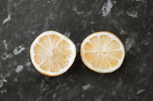 sliced lemon fruit citrus cocktail