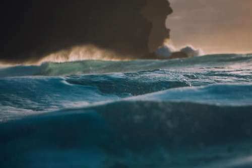 sea ocean water waves nature