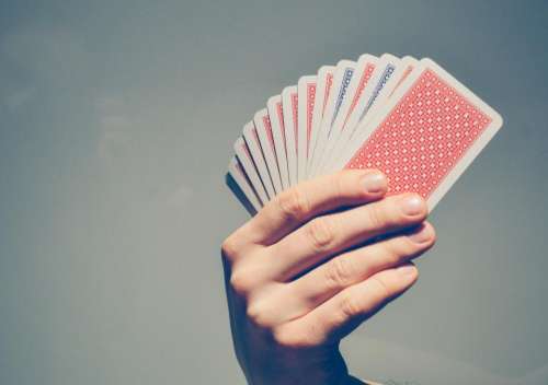 cards hands poker gambling casino