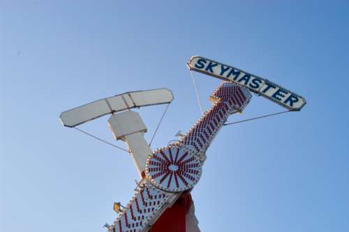 retro amusement ride carnival fair