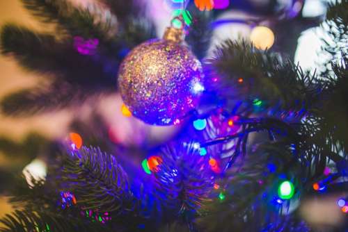 christmas tree lights decorations ornaments