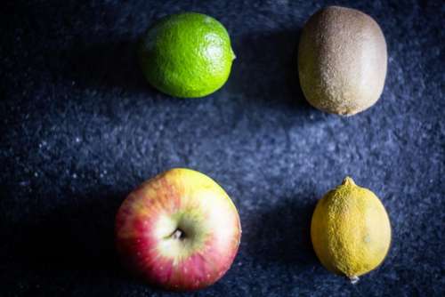 kiwi apple lemon citrus juicy