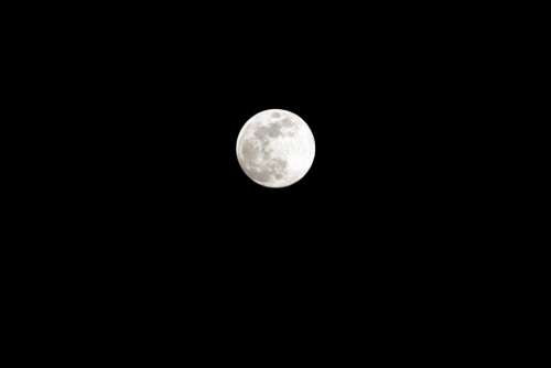 sky night full moon white