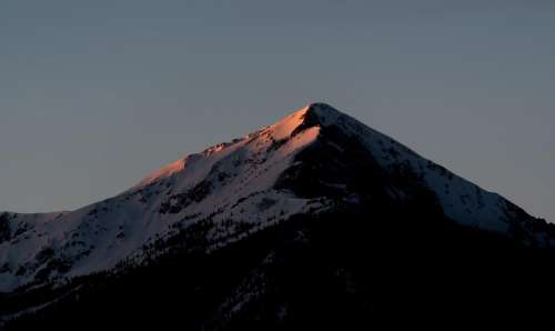 dark mountain highland landscape nature