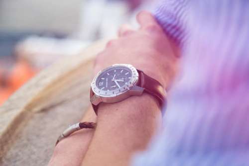 hand wrist watch fashion blur