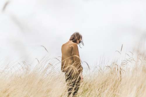 farm field wheat fashion style