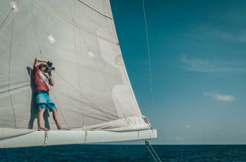 travel yacht photographer sea sail