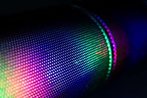 abstract colorful lights gradient pattern