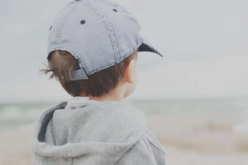 small boy beach cap hat