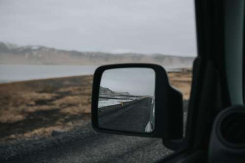 car side mirror vehicle blur