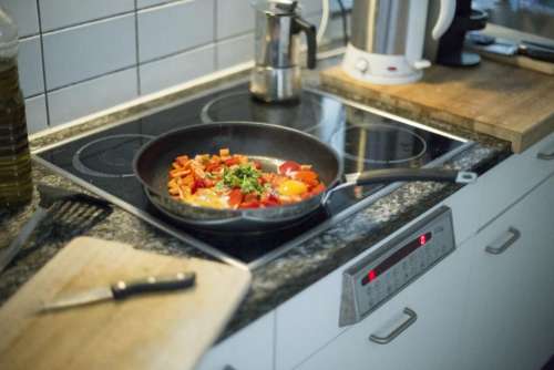 food cook kitchen stir pan