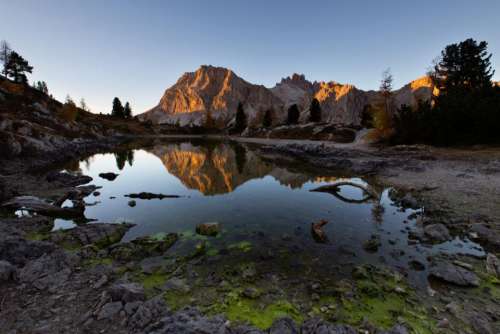 landscape nature water travel mountains