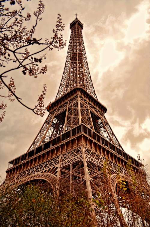 eiffel tower france historic landmark travel