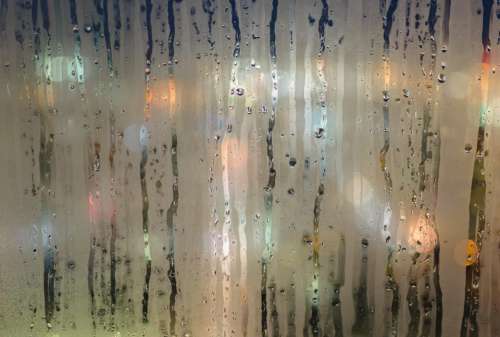 moisture wet window raining