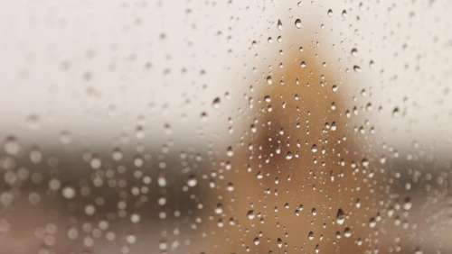 rain drops wet window