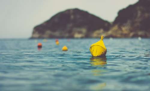 buoy anchor water ocean sea
