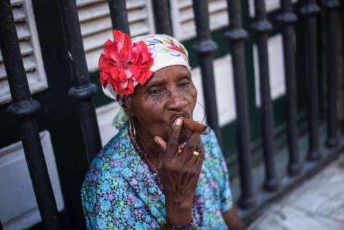 people old woman grandmother tobacco