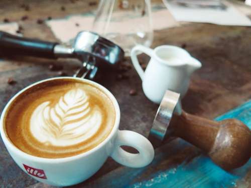 coffee latte art espresso steamed milk