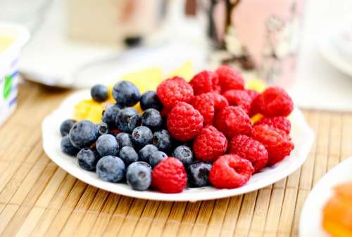 food eat fruits berries raspberries