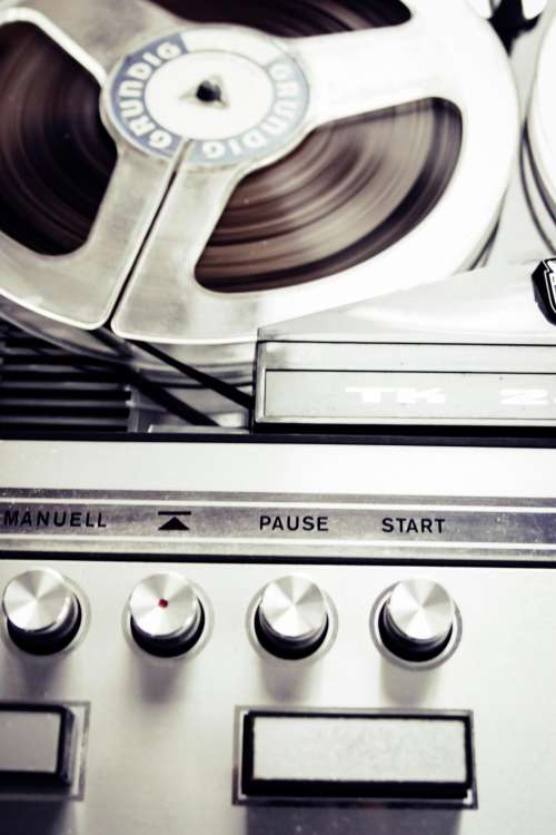 technology audio record player vinyl