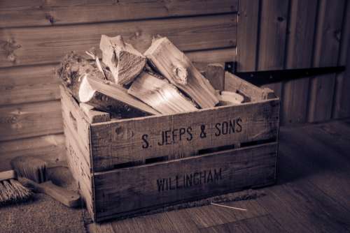 rustic crate wood carry transport