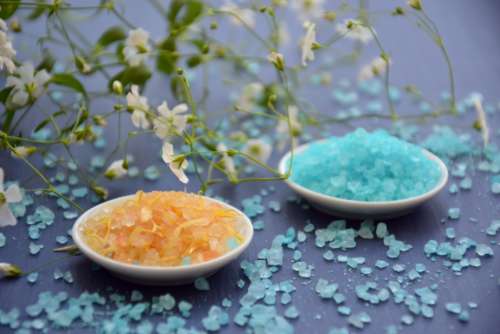 aromatherapy spa sea salt wellness natural product