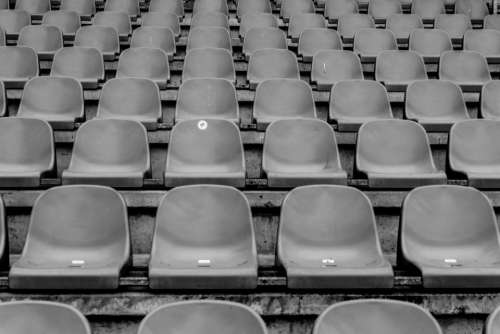 seats chairs stadium rows event
