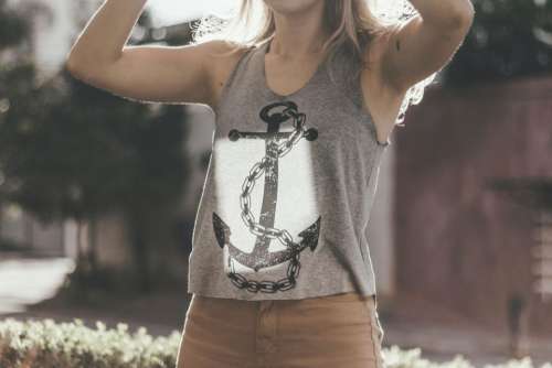 people woman sando anchor summer