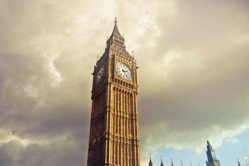 clock tower london uk gb