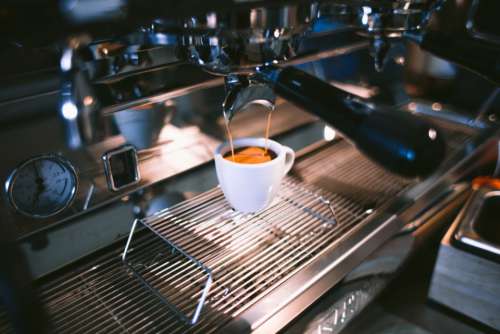 espresso coffee machine bar restuarant