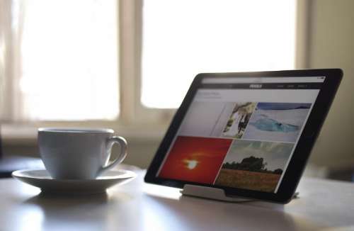 ipad tablet gadget modern technology