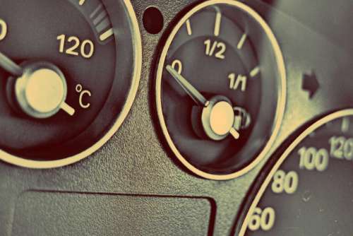 car dashboard gauges interior automotive