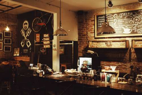 restaurant bar coffee shop interior
