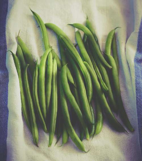 green beans vegetables food healthy