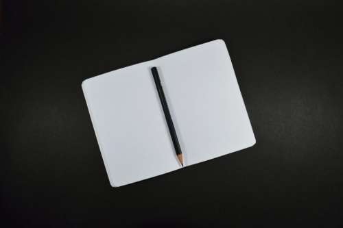 pencil notepad notebook paper writing