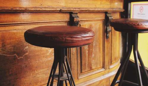 stools bar cafe