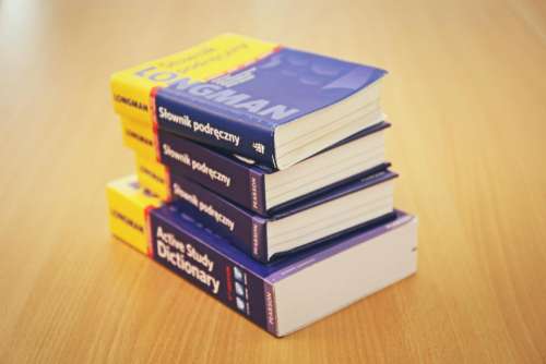books dictionary reading study school