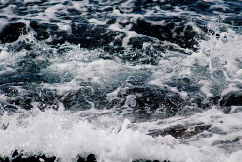 ocean sea waves water splash