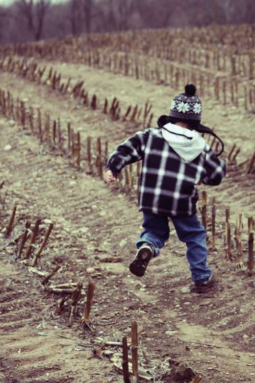kid child boy running playing
