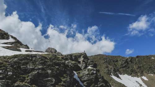 nature landscape grass mountain mountaineer