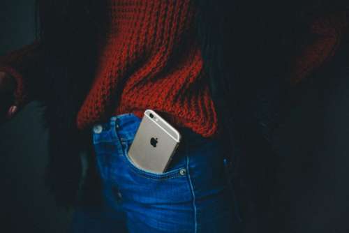 phone cellphone apple iphone pocket