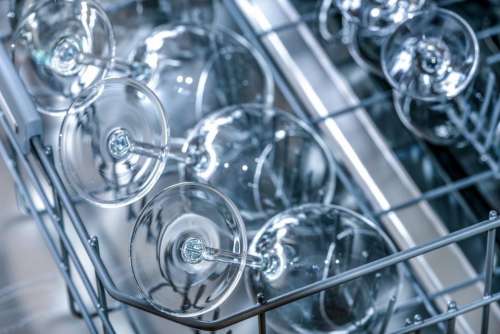 wine glass dishwashing tray steel