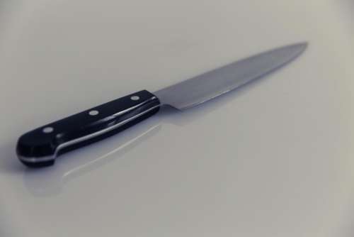 knife sharp kitchen utensils reflection